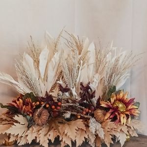 Fall floral arrangement